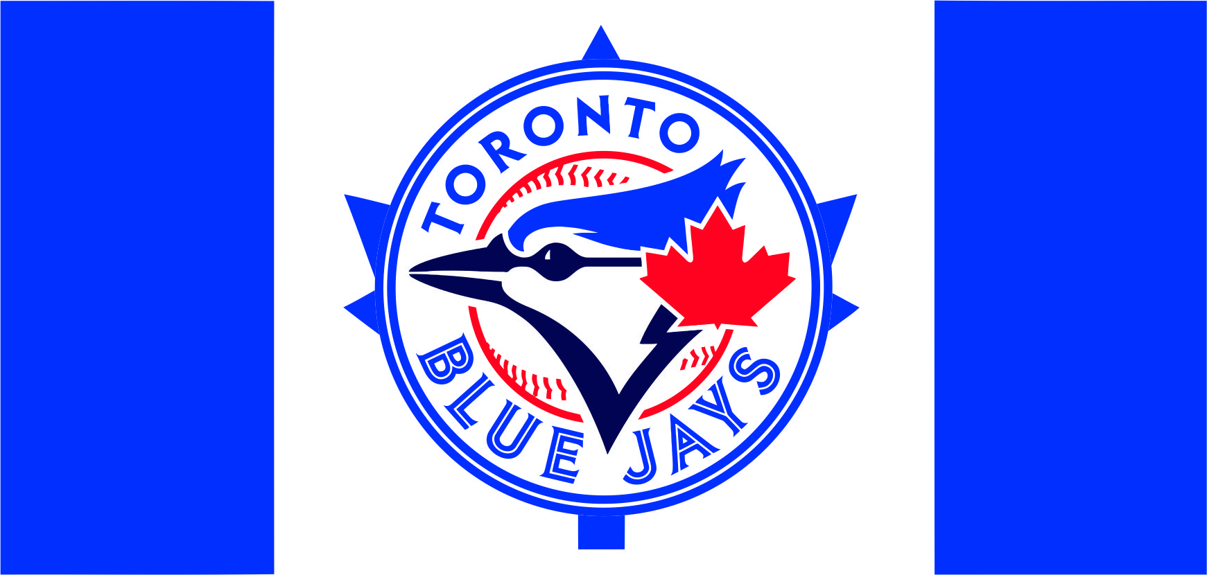 Toronto Blue Jays Flag001 logo iron on paper